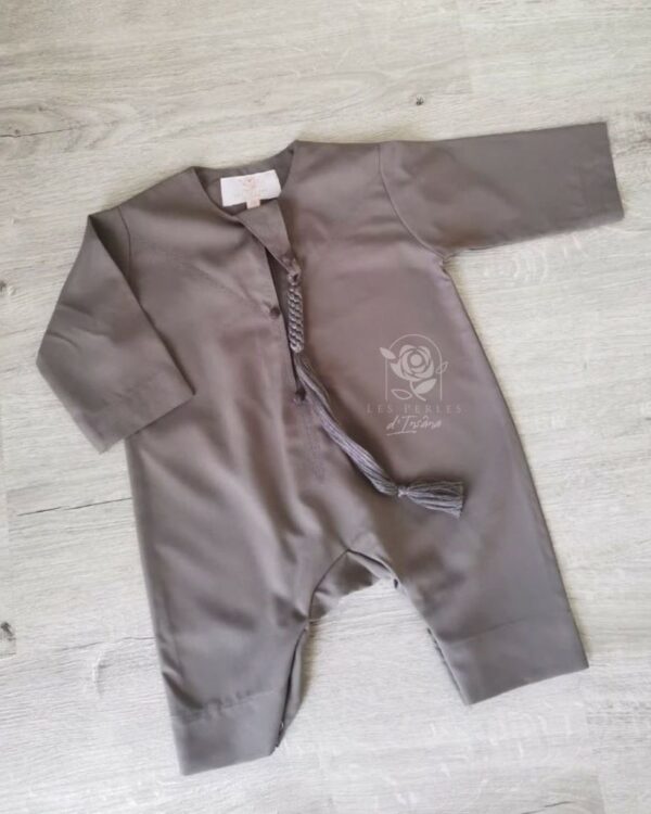Baby Qamis Gris foncé
